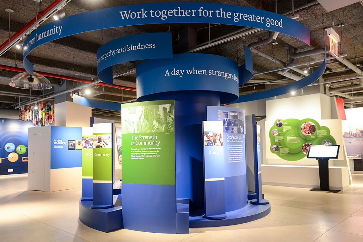 9-11 Tribute Museum - Service to the World Gallery