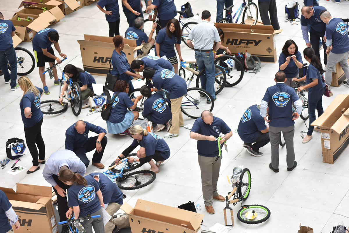 9/11 Day Of Service & Remeberance Bike Build - Thank You!