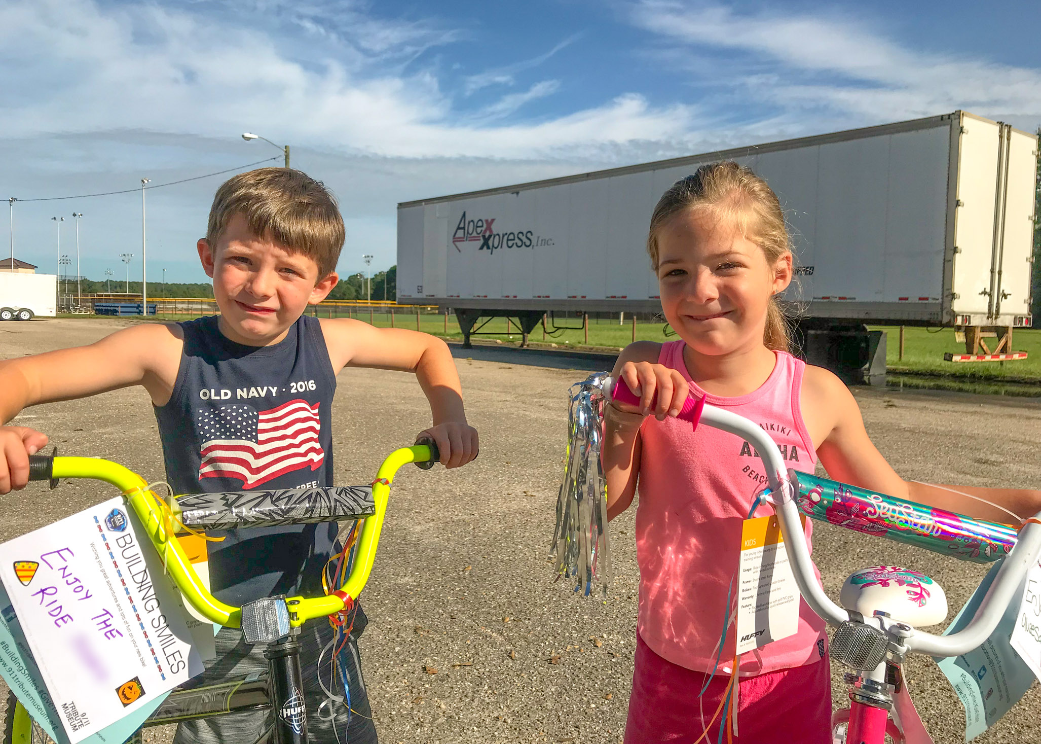9/11 Day Of Service Bike Delivery - Fort Bragg, North Carolina